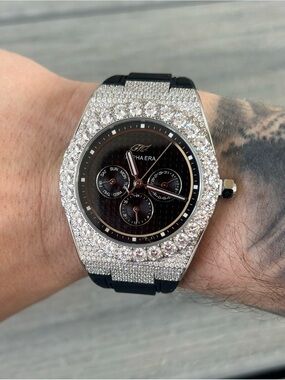 GLD Iced Alpha Era w/ Rubber Strap - Only Tried On